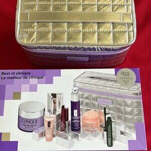 Clinique Cosmetic Bag and Items Included except the Mascara. I’m keeping it.